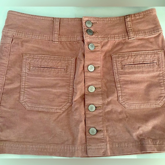 Free People Corduroy Skirt - Picture 1 of 3